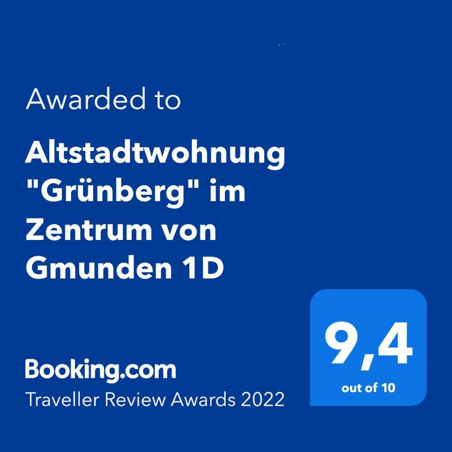 Altstadtwohnungen "Grunberg 1D" & "Gmunden 3D Mit Seeblick" Im Zentrum Von غموندين المظهر الخارجي الصورة